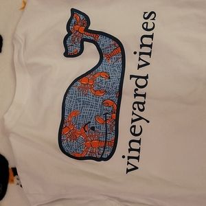 Vineyard Vines Boy's White Shirt Size Medium